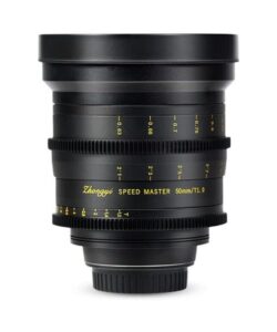 Mitakon Speedmaster Cinema 50mm T1.0 Large Aperture Lens for Canon EF Mount Camera, Black