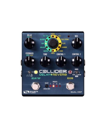 Source Audio Collider Stereo Delay+Reverb Pedal