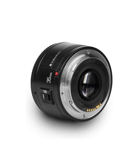 YONGNUO YN35mm F2 Lens 1:2 AF/MF Wide-Angle Fixed/Prime Auto Focus Lens for Canon EF Mount EOS Camera