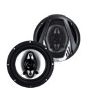 BOSS Audio Systems 6.5 Inch 400 Watt 4 Way 4 Ohm Full Range Car Audio Coaxial Stereo Speakers with Mylar Dome Tweeters, 2 Pairs