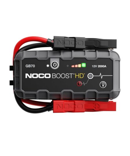 NOCO Boost GB70: 2000A UltraSafe Jump Starter – 12V Lithium Battery Booster Pack