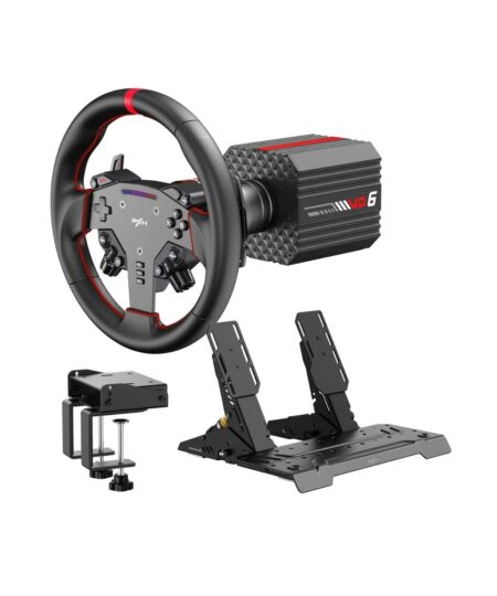 PXN VD6 Bundle: PC Steering Wheel and Pedals