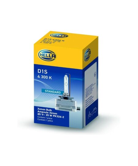 HELLA D1S 4300 K Xenon Standard Bulb, (85V, 35W)