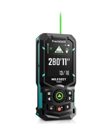MILESEEY S50 Green-Beam Laser Distance Measure - 400ft Laser Measure