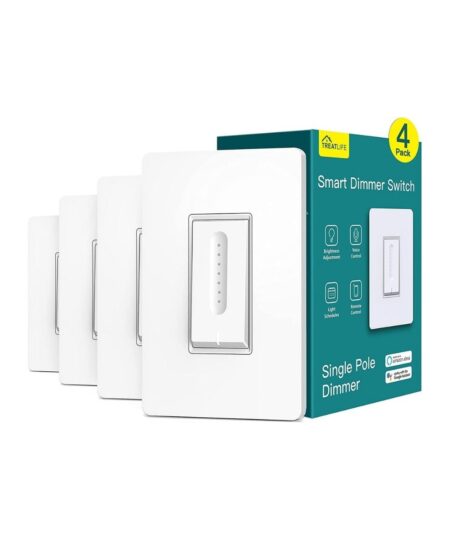 TREATLIFE Smart Dimmer Switch 4 Pack
