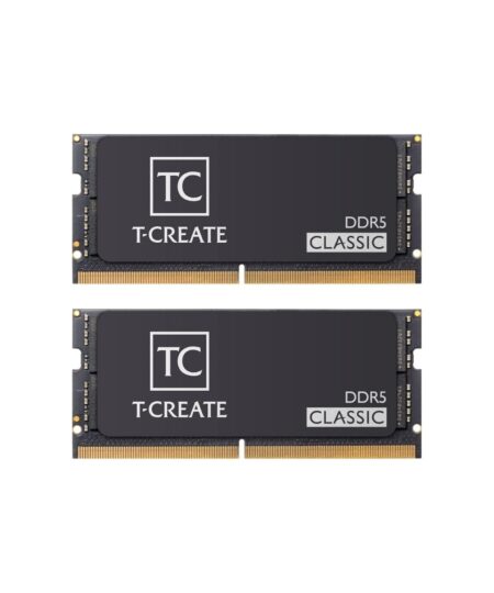 TEAMGROUP T-Create Classic DDR5 SODIMM 2x32GB 5600MHz(PC5-44800) CL46 Laptop Memory Module Ram