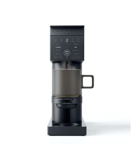 Chefman Single Serve Coffee Maker, Works with K-Cup & Grounds