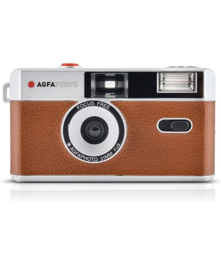Agfa AG603002 35mm analge Photo Camera Brown