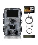 Trail Camera, 60MP Hunting Camera with WiFi