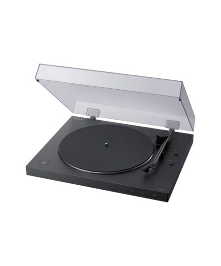 Sony PS-LX310BT Belt Drive Turntable: Fully Automatic Wireless Vinyl Record Player with Bluetooth and USB Output Black
