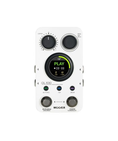 MOOER GL100 Looper Pedal Drum Machine